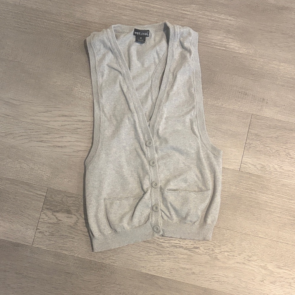 Wet Seal Knit Vest